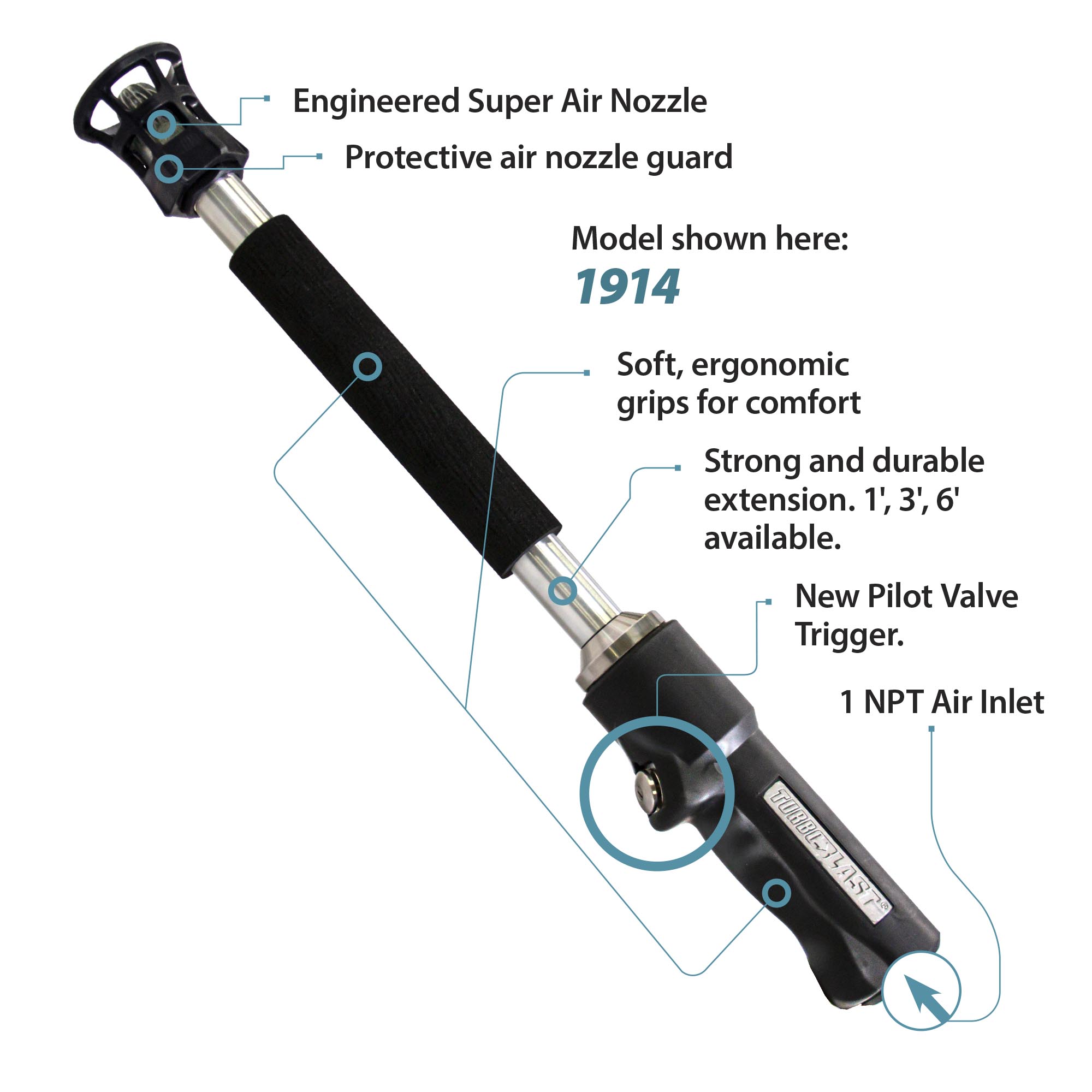 TurboBlast Safety Air Gun